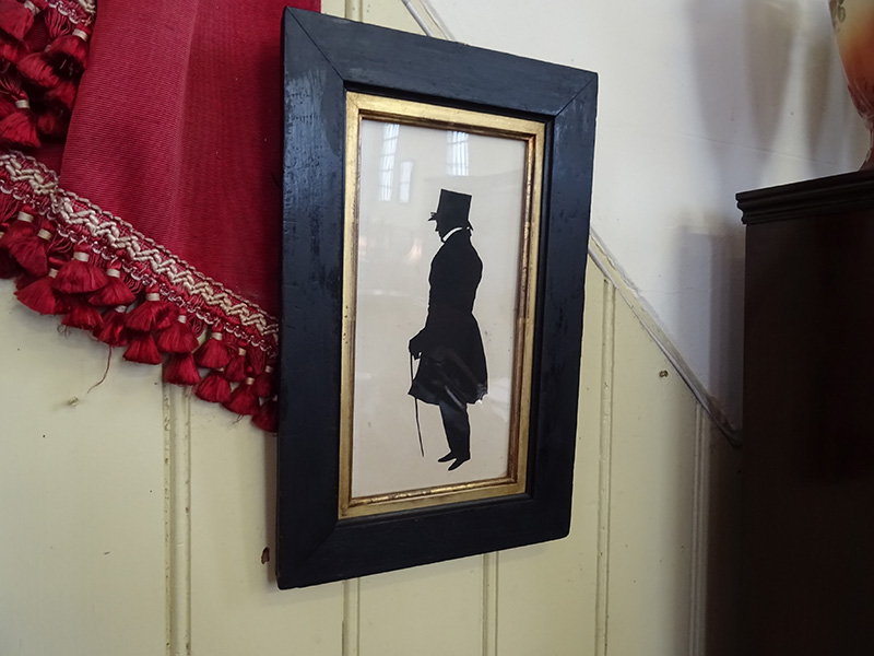 19th Century Full Length Silhouette of a Gentleman